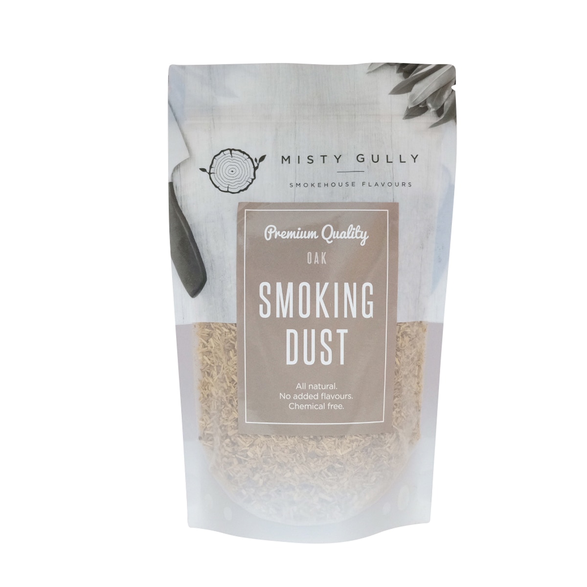 Misty Gully Oak Smoking Dust - 150g